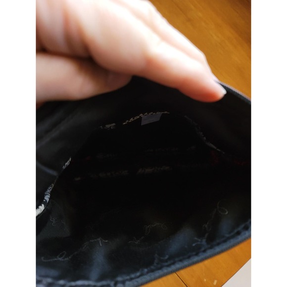 Vera Bradley Hipster Purse Gray Black and Pink - Picture 4 of 5